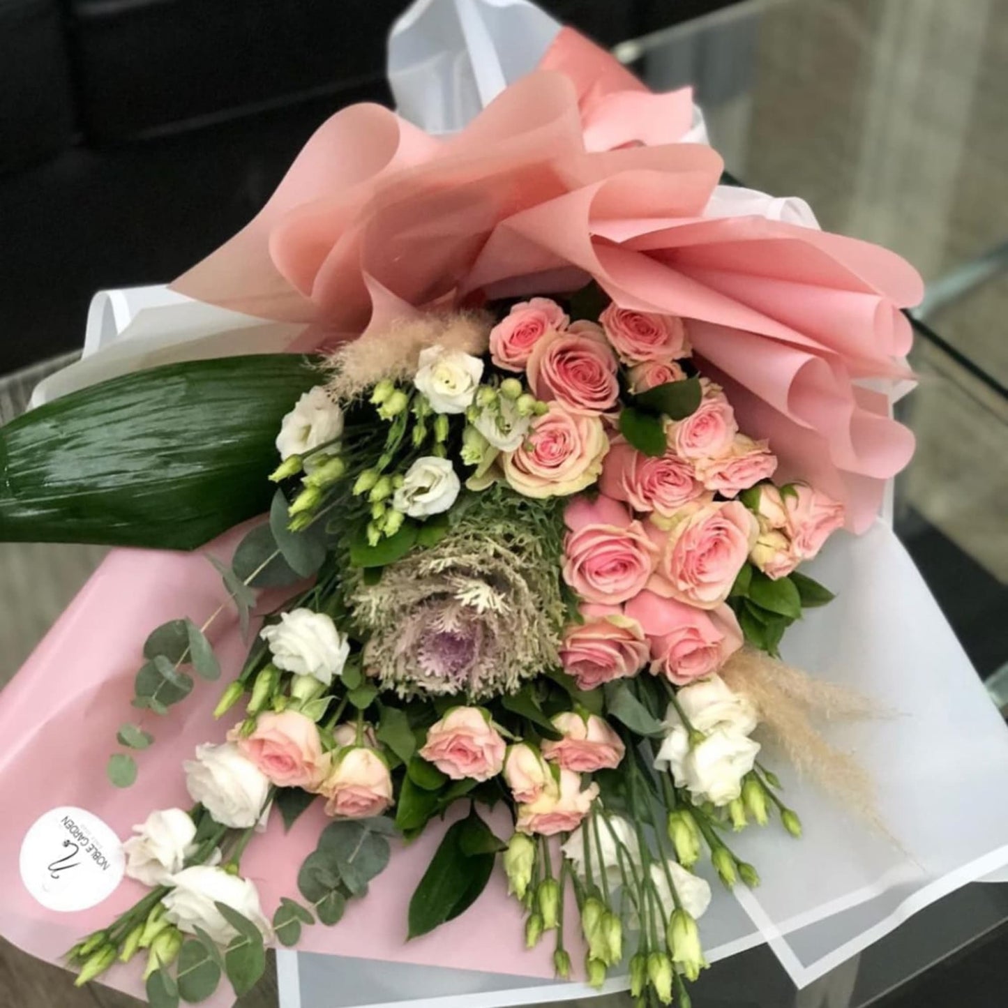 Pastel color bouquet