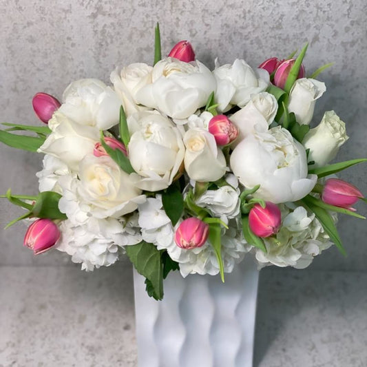 Pure peonies-Tulips