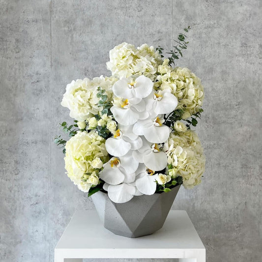 Orchid Hydrangeas modern design